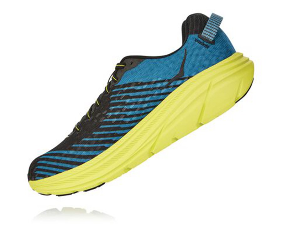 Tenis Hoka One One Masculino Pretas/Verdes - Rincon - 932-TXMQFH